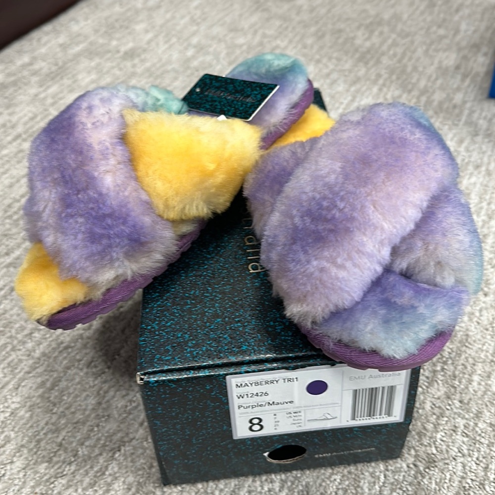 EMU Australia Mayberry Slippers x Free People. Sz 8